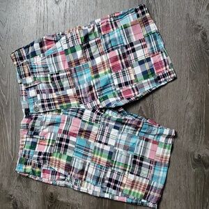 GAP Khakis Lived In Patchwork Shorts Sz 34 (10in inseam)